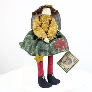 Doll Folk Art Angel Cottagecore 90s My Backporch Friends Home Spun Primitive